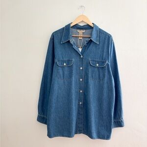 Vintage Denim Button Up
